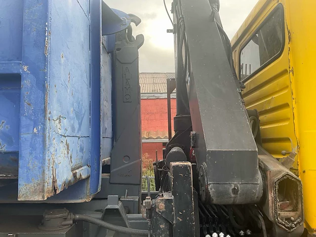 1990 man m18f man m18 f 4x2 hydraulische tipper – inclusief open tipper – 18,3 t – diesel – apk geldig tot 29/10/2026 - afbeelding 24 van  26