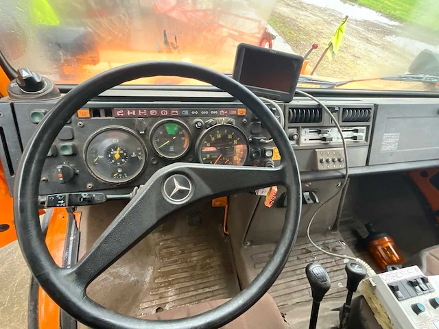 1990 mercedes unimog 1600 vrachtwagen - afbeelding 12 van  55