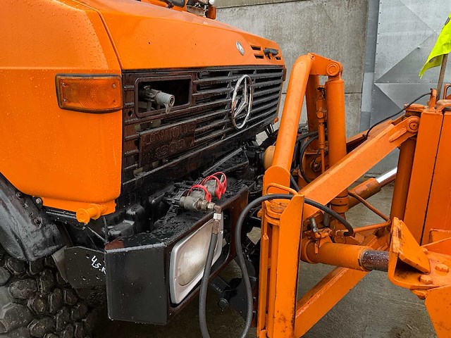 1990 mercedes unimog 1600 vrachtwagen - afbeelding 34 van  55