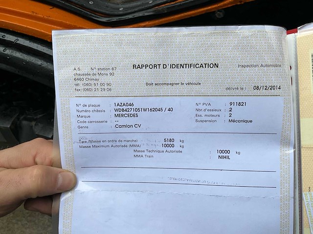 1990 mercedes unimog 1600 vrachtwagen - afbeelding 51 van  55