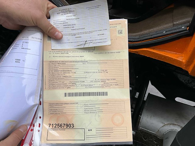 1990 mercedes unimog 1600 vrachtwagen - afbeelding 52 van  55