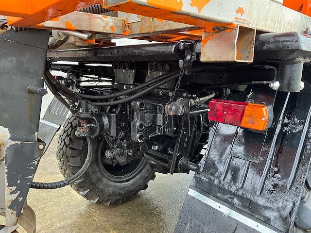 1990 mercedes unimog 1600 vrachtwagen - afbeelding 19 van  55