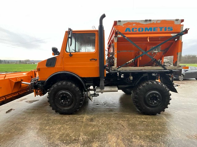 1990 mercedes unimog 1600 vrachtwagen - afbeelding 12 van  55