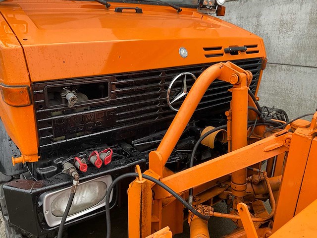 1990 mercedes unimog 1600 vrachtwagen - afbeelding 29 van  55