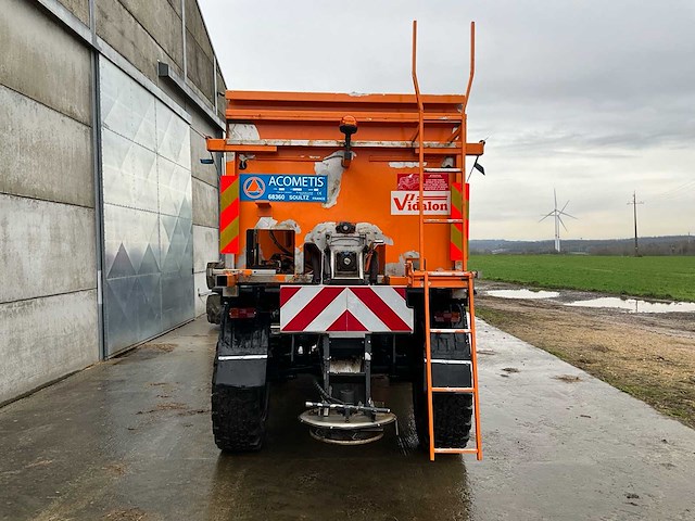 1990 mercedes unimog 1600 vrachtwagen - afbeelding 34 van  55