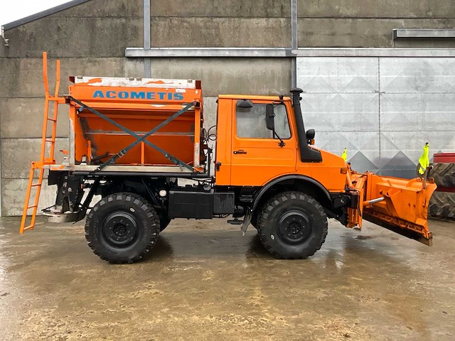 1990 mercedes unimog 1600 vrachtwagen - afbeelding 52 van  55