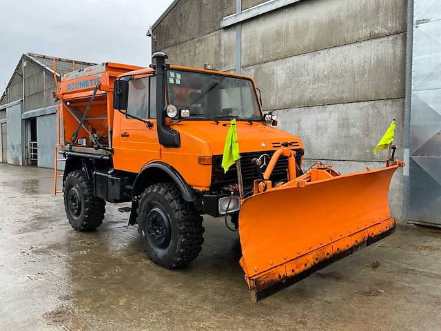 1990 mercedes unimog 1600 vrachtwagen - afbeelding 53 van  55