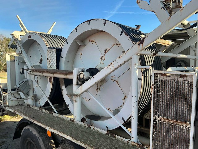 1990 michael zeck wb1500/7 aanhangwagen met zware kabellier - afbeelding 8 van  31