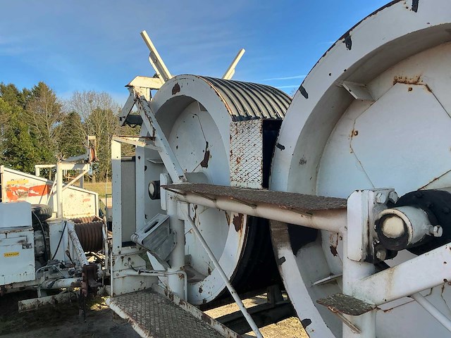 1990 michael zeck wb1500/7 aanhangwagen met zware kabellier - afbeelding 9 van  31