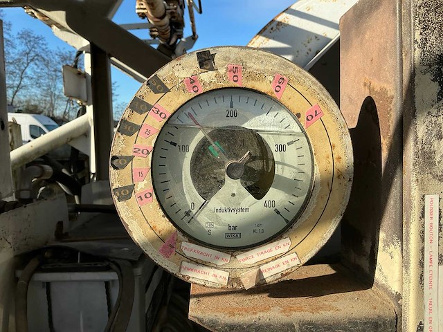 1990 michael zeck wb1500/7 aanhangwagen met zware kabellier - afbeelding 21 van  31