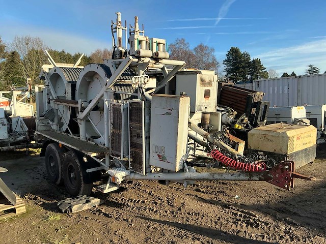 1990 michael zeck wb1500/7 aanhangwagen met zware kabellier - afbeelding 23 van  31