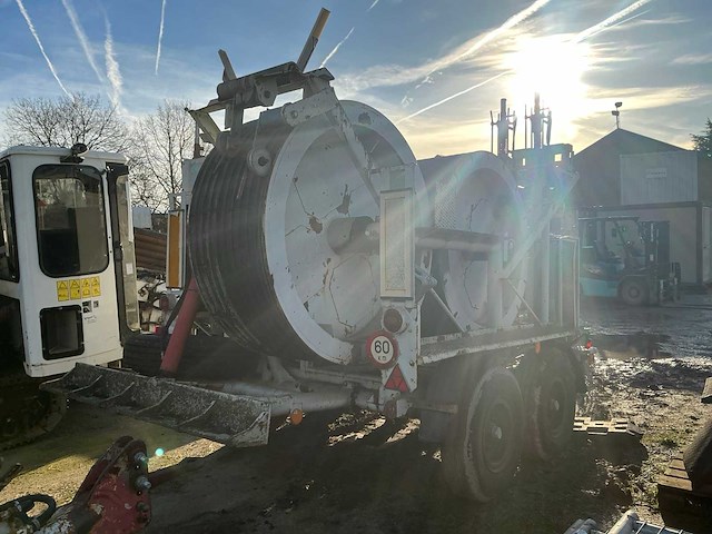 1990 michael zeck wb1500/7 aanhangwagen met zware kabellier - afbeelding 27 van  31