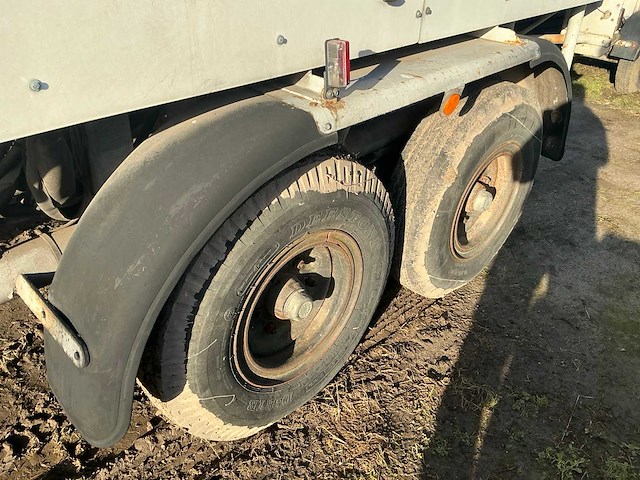 1990 michael zeck wb1500/7 aanhangwagen met zware kabellier - afbeelding 31 van  31