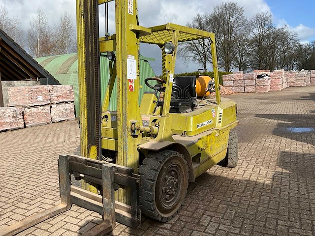 1990 mitsubishi fg35 vorkheftruck - afbeelding 11 van  18