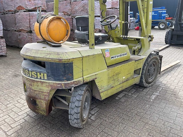 1990 mitsubishi fg35 vorkheftruck - afbeelding 15 van  18
