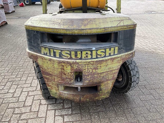 1990 mitsubishi fg35 vorkheftruck - afbeelding 16 van  18