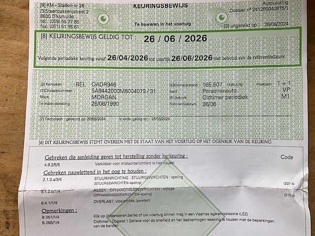 1990 morgan plus 4 2.0 oldtimer - afbeelding 24 van  26