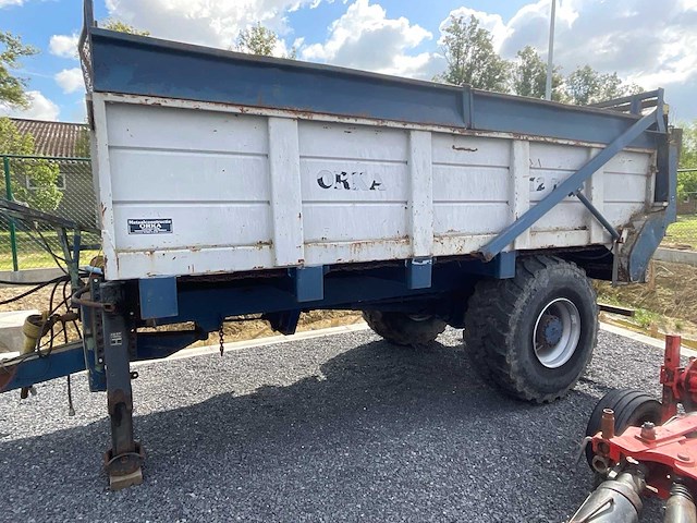 1990 orka 12 ton mestverspreider - afbeelding 2 van  9