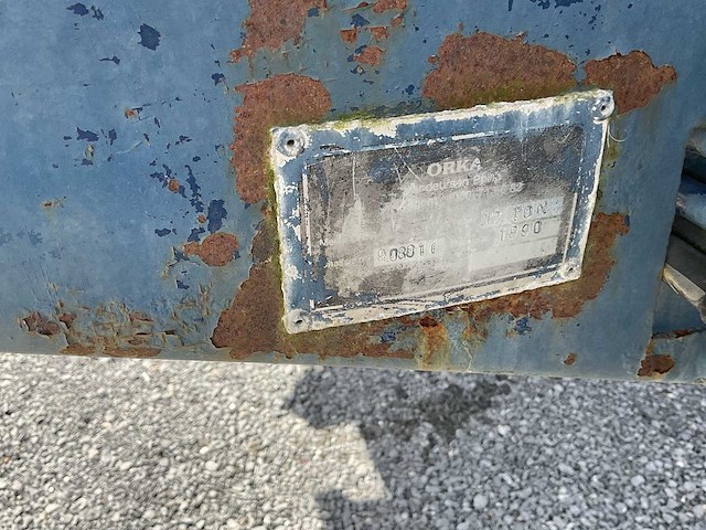 1990 orka 12 ton mestverspreider - afbeelding 9 van  9