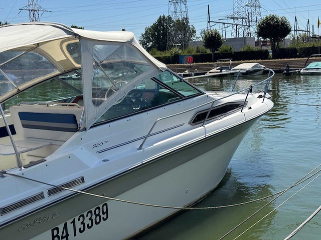 1990 sea ray 250 da sundancer - dubbele mercruiser 4.3l - belgische registratie - afbeelding 4 van  63