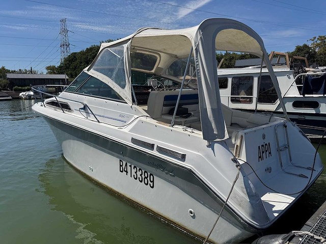 1990 sea ray 250 da sundancer - dubbele mercruiser 4.3l - belgische registratie - afbeelding 13 van  63