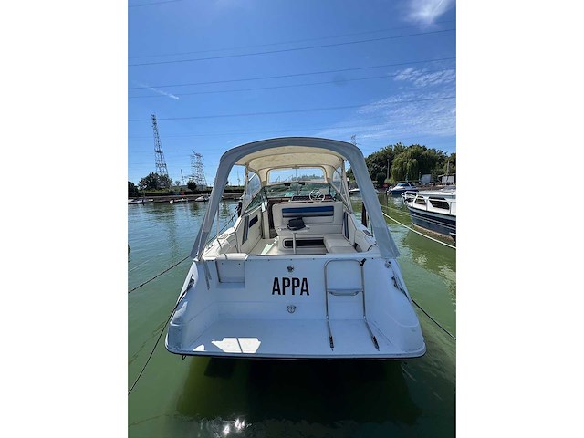 1990 sea ray 250 da sundancer - dubbele mercruiser 4.3l - belgische registratie - afbeelding 15 van  63