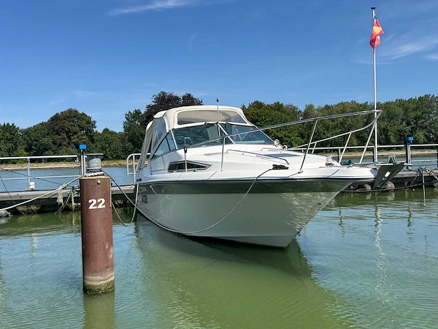 1990 sea ray 250 da sundancer - dubbele mercruiser 4.3l - belgische registratie - afbeelding 12 van  63