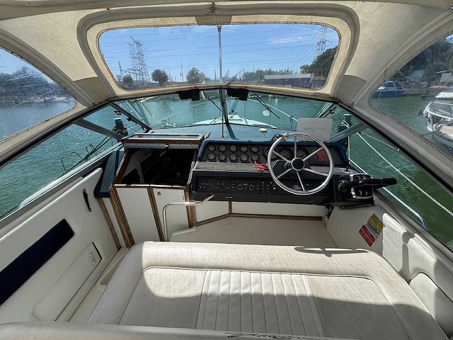 1990 sea ray 250 da sundancer - dubbele mercruiser 4.3l - belgische registratie - afbeelding 26 van  63