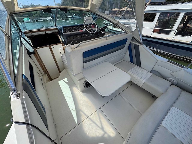 1990 sea ray 250 da sundancer - dubbele mercruiser 4.3l - belgische registratie - afbeelding 27 van  63