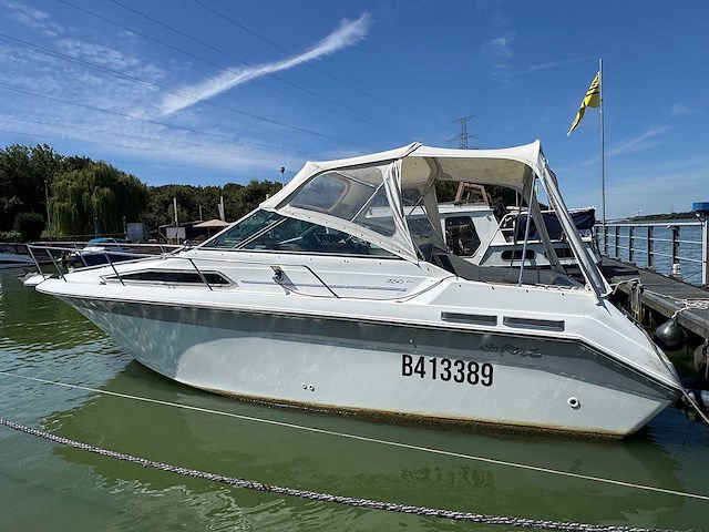 1990 sea ray 250 da sundancer - dubbele mercruiser 4.3l - belgische registratie - afbeelding 61 van  63