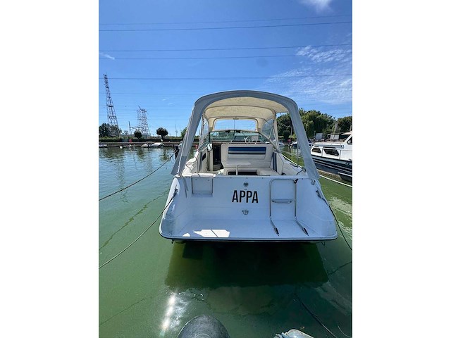 1990 sea ray 250 da sundancer - dubbele mercruiser 4.3l - belgische registratie - afbeelding 63 van  63