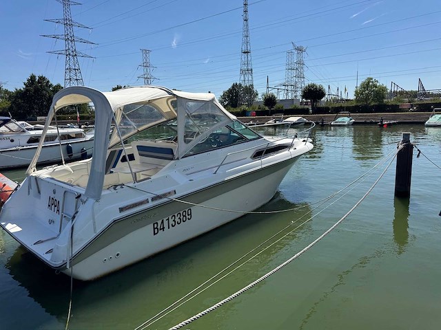 1990 sea ray 250 da sundancer - dubbele mercruiser 4.3l - belgische registratie - afbeelding 57 van  66