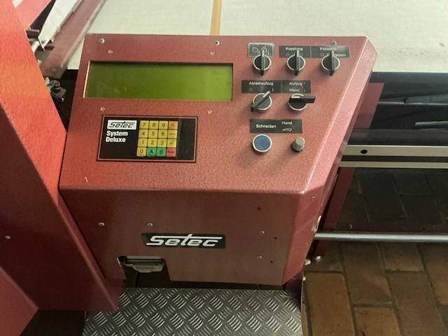 1990 setec deluxe / robby 7002 oplegmachine - afbeelding 7 van  12