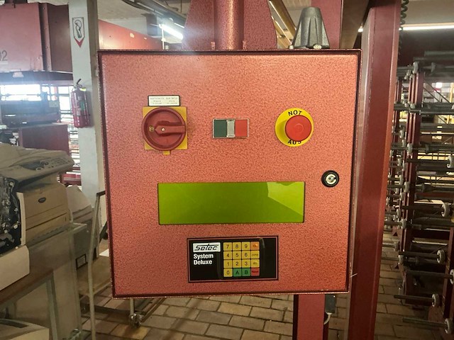 1990 setec deluxe / robby 7002 oplegmachine - afbeelding 8 van  12