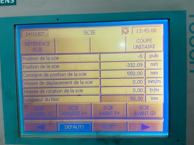 1990 smid platen opdeelzaagmachine - afbeelding 15 van  24