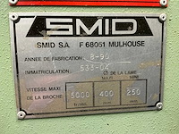 1990 smid platen opdeelzaagmachine - afbeelding 17 van  24