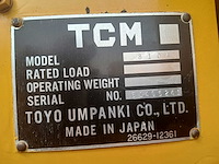 1990 tcm 810a mini loader / wiellader / gearticuleerde lader - afbeelding 8 van  28