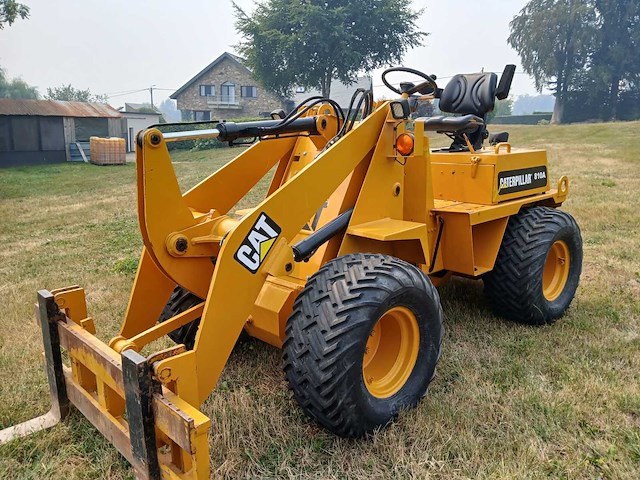 1990 tcm 810a mini loader / wiellader / gearticuleerde lader - afbeelding 1 van  28