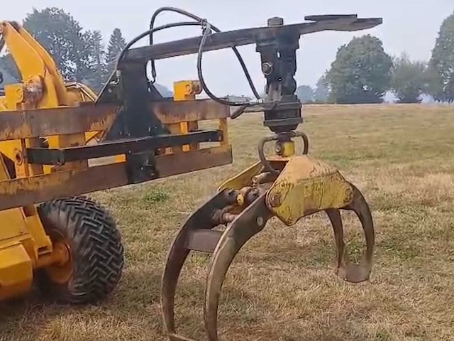 1990 tcm 810a mini loader / wiellader / gearticuleerde lader - afbeelding 21 van  28