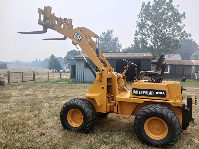 1990 tcm 810a mini loader / wiellader / gearticuleerde lader - afbeelding 12 van  28