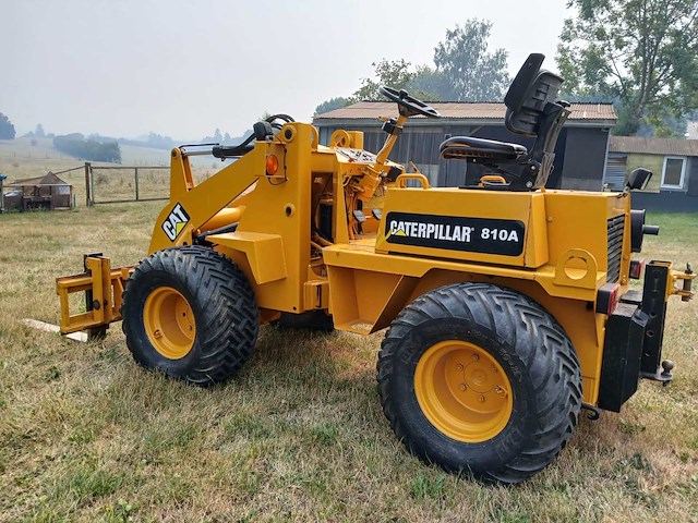 1990 tcm 810a mini loader / wiellader / gearticuleerde lader - afbeelding 22 van  28