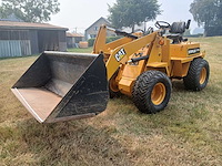 1990 tcm 810a mini loader / wiellader / gearticuleerde lader - afbeelding 26 van  28