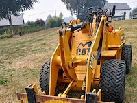 1990 tcm 810a mini loader / wiellader / gearticuleerde lader - afbeelding 27 van  28