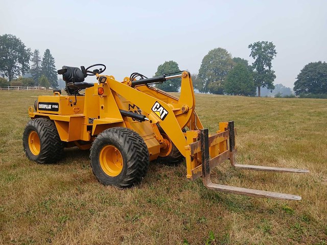 1990 tcm 810a mini loader / wiellader / gearticuleerde lader - afbeelding 28 van  28