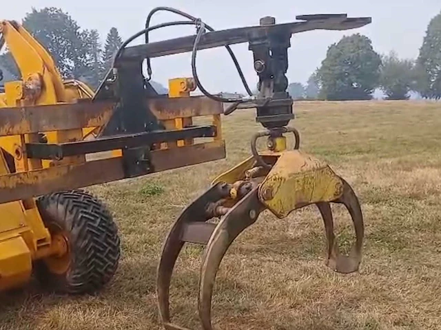 1990 tcm 810a mini loader / wiellader / gearticuleerde lader - afbeelding 21 van  28