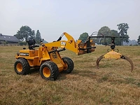 1990 tcm 810a mini loader / wiellader / gearticuleerde lader - afbeelding 24 van  28