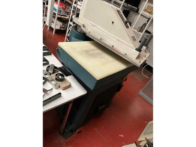 1990 van oversteeg se25 leder zwenkarmstans (uitsnijmachine) - afbeelding 7 van  7