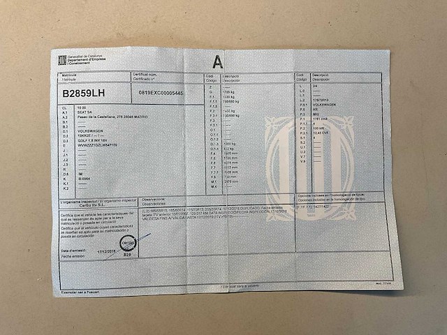1990 volkswagen golf - afbeelding 17 van  25