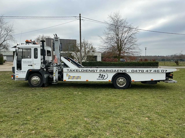 1990 volvo fl6 turbo takelwagen met kraan - afbeelding 54 van  57
