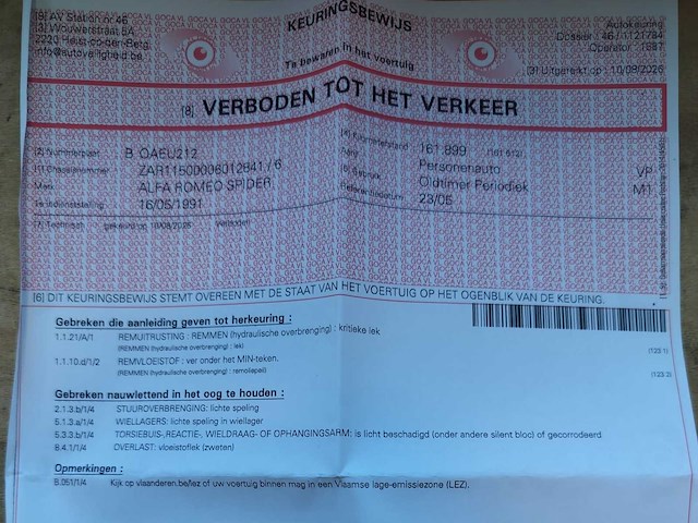 1991 alfa romeo spider 15 - 2.0 injection - verde ingles - originele pininfarina hardtop - afbeelding 6 van  19